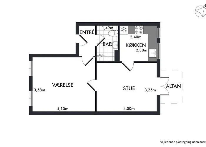 Cozy 2-bedroom In Ogaderne Apartamento